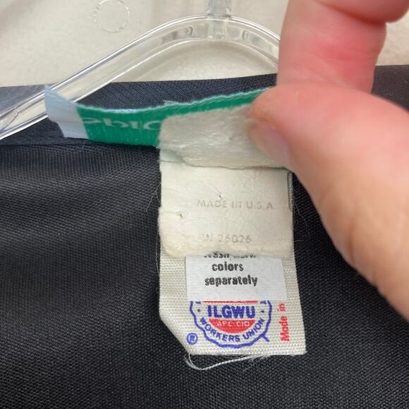 Vintage Sprouts Union Made Black Polka Dot Dress Sz 7 - Picture 9 of 10